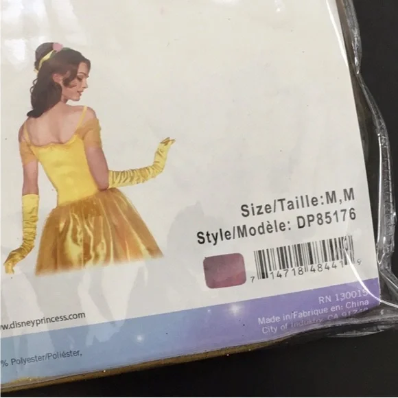 Disney Princess Belle Costume - Picture 3 of 4